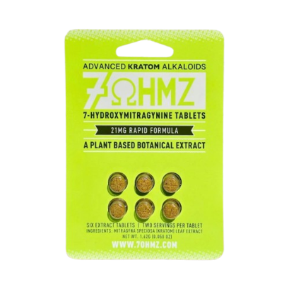 7OHMZ 7-hydroxymitragynine Rapid Formula Tablets 21mg