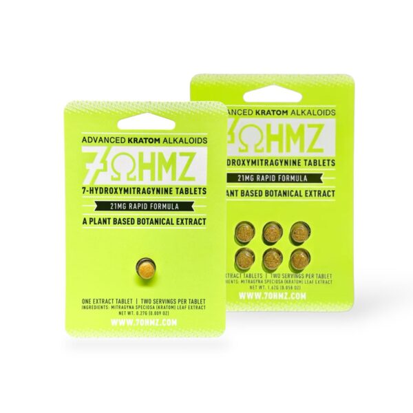 7OHMZ 7-hydroxymitragynine Rapid Formula Tablets 21mg