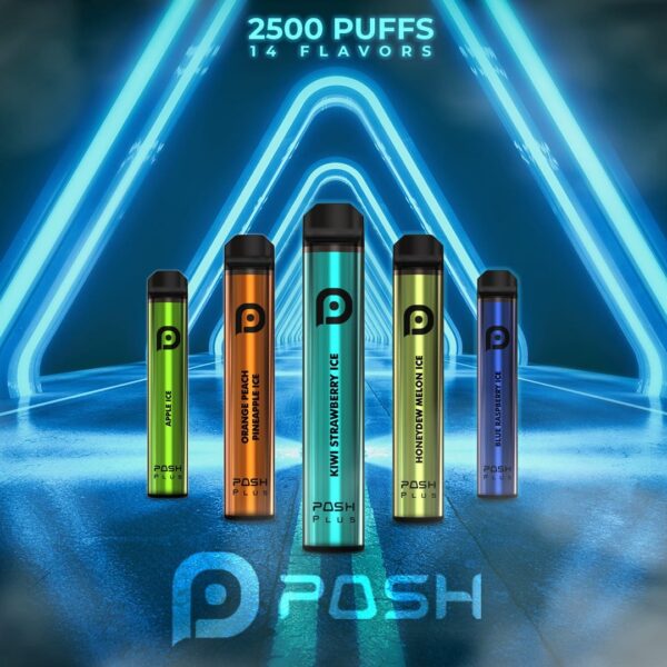POSH PLUS XL 4.5% NIC RECHARGEABLE DISPOSABLE 2500 PUFFS 6.5 ML