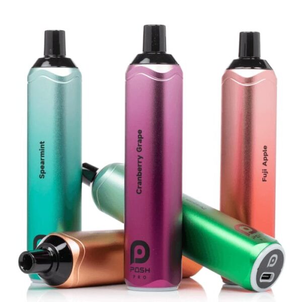 POSH PRO DISPOSABLE DEVICE 5500 PUFFS 14.5 ML 5CT DISPLAY