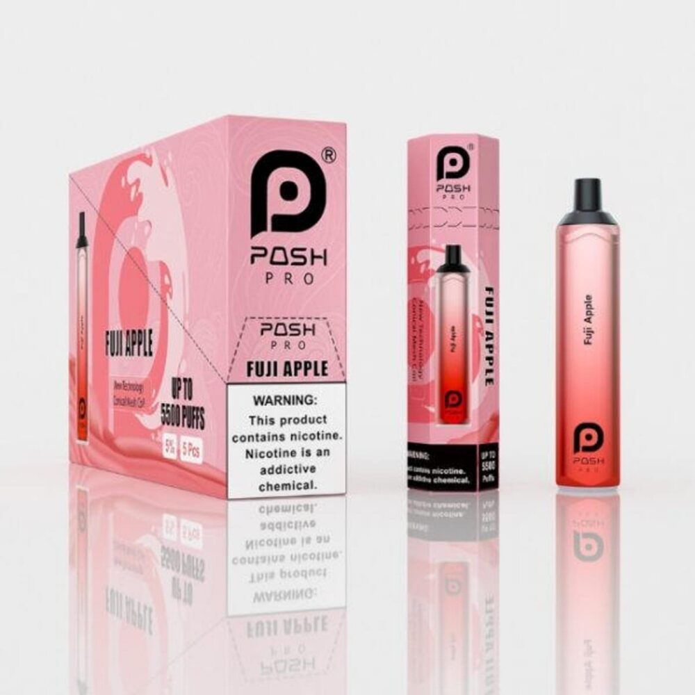 POSH PRO DISPOSABLE DEVICE 5500 PUFFS 14.5 ML 5CT DISPLAY - Image 5