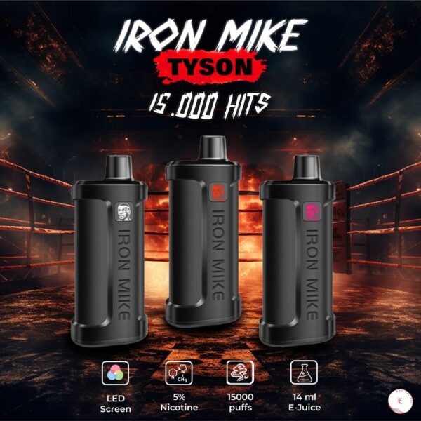 IRON MIKE Tyson 14 ML 15000 Puffs Disposable Vape