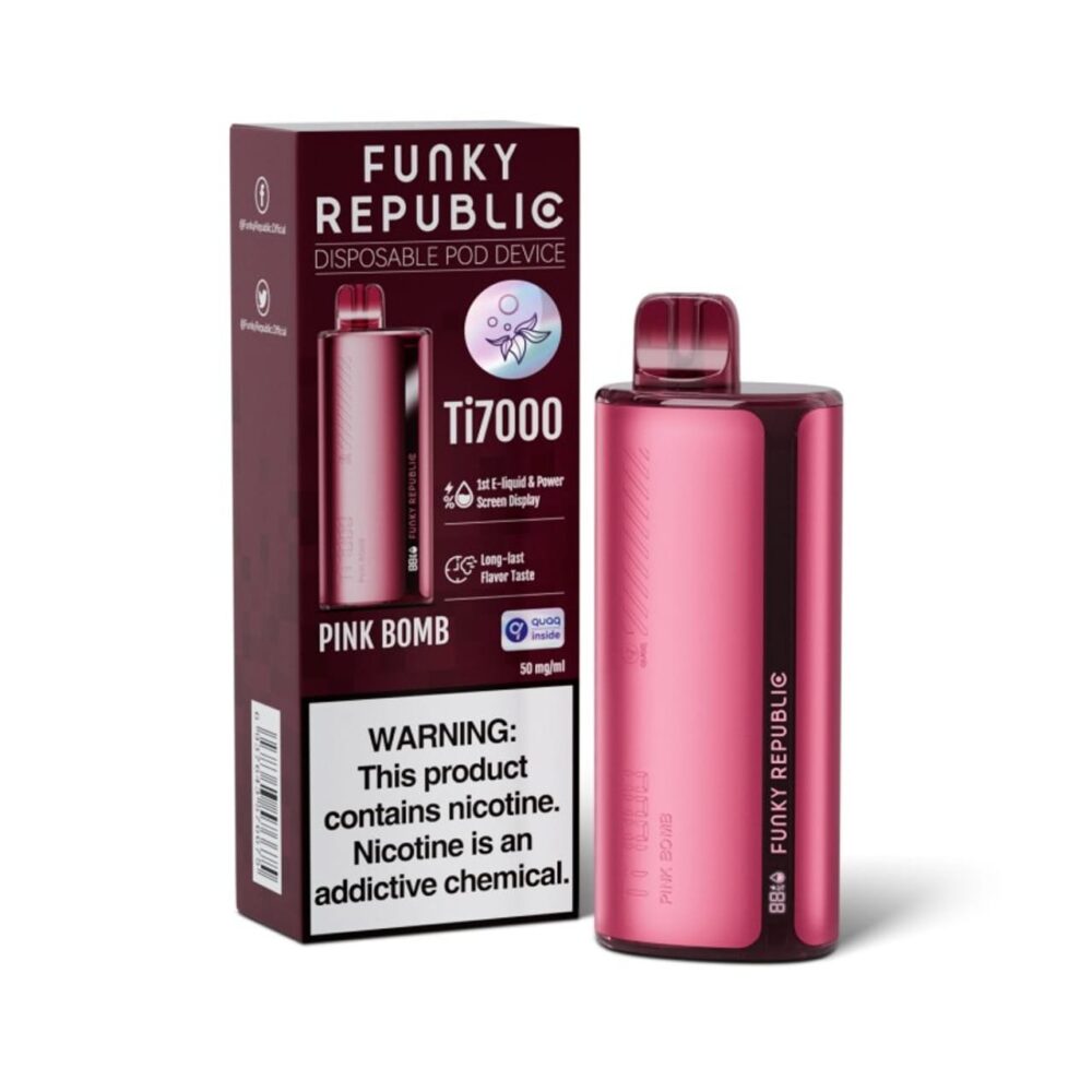 Funky Republic Ti 7000 Disposable Vape by Elf Bar - Image 3