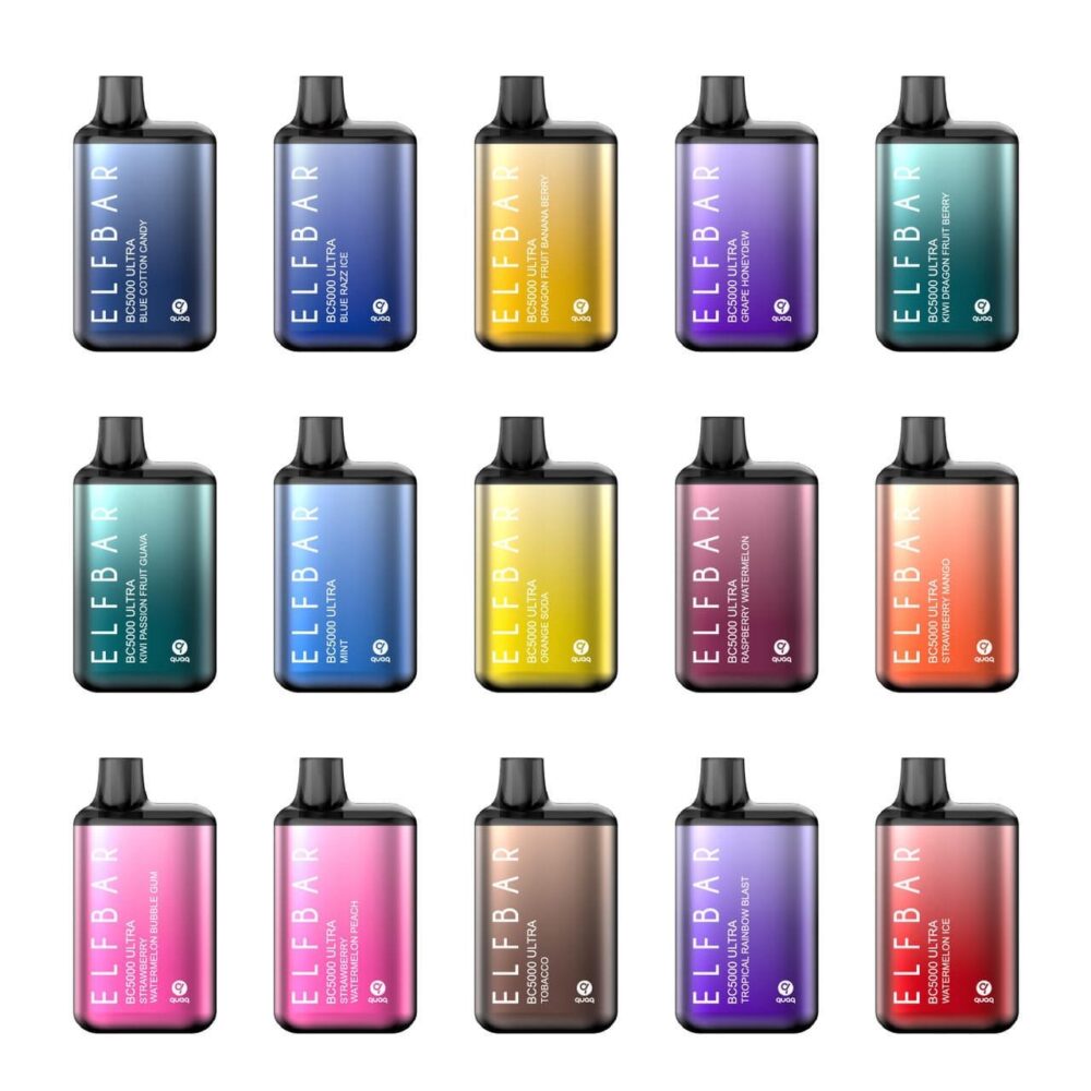 Elf Bar BC 5000 Puffs Ultra Disposable Vape - Image 2