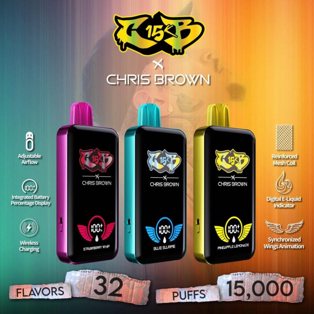 Chris Brown Disposable Vape 15000 puff