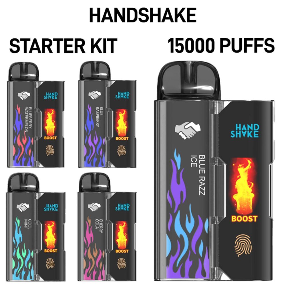 HANDSHAKE STARTER KIT BY NORTH 15,000 PUFFS DISPOSABLE VAPE