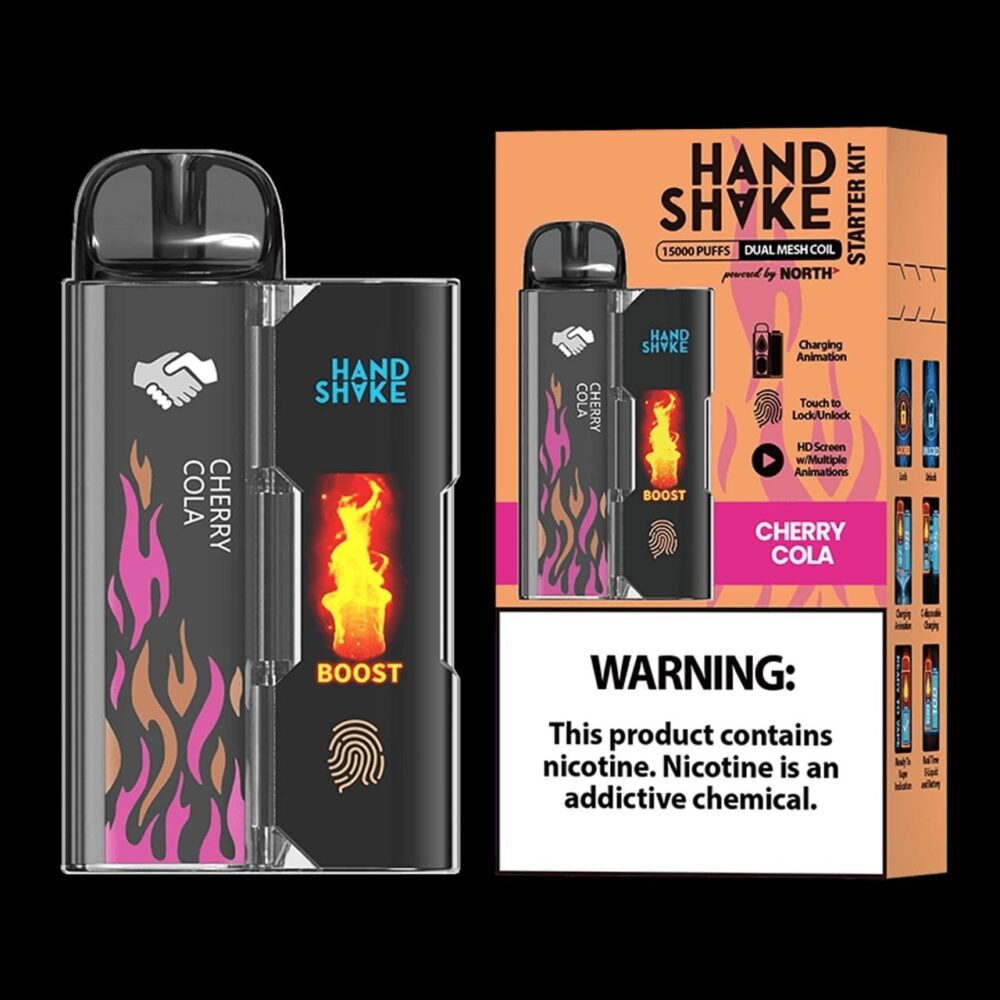 HANDSHAKE STARTER KIT BY NORTH 15,000 PUFFS DISPOSABLE VAPE - Image 2