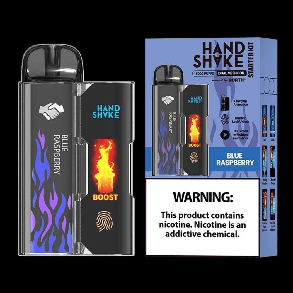 HANDSHAKE STARTER KIT BY NORTH 15,000 PUFFS DISPOSABLE VAPE - Image 3