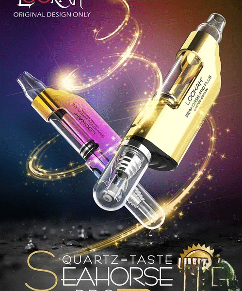 Lookah Seahorse Pro Plus mAh Preheat VV Dab Pen Vaporizer Starter Kit