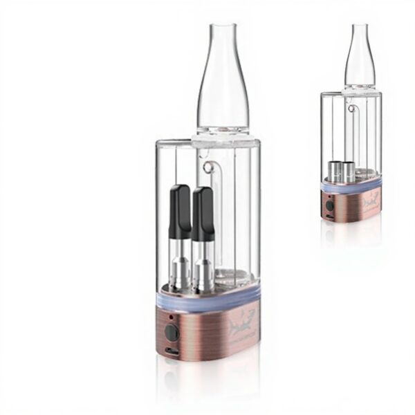 Hamilton Devices PS Double Concentrate & Cartridge Bubbler in Vaporizer Battery Mod