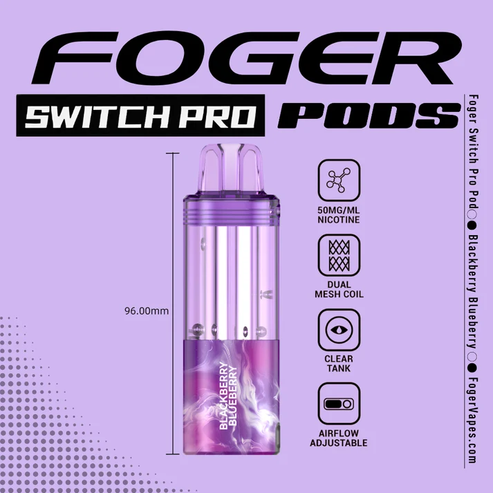 Foger Switch Replacement Pods 30K Puff Pods - Image 3