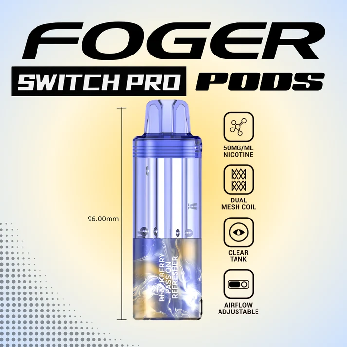 Foger Switch Replacement Pods 30K Puff Pods - Image 4