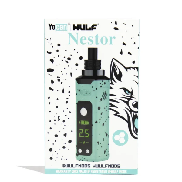 Wulf Mods Nestor mAh VV Portable Concentrate Vaporizer Battery With Digital Screen