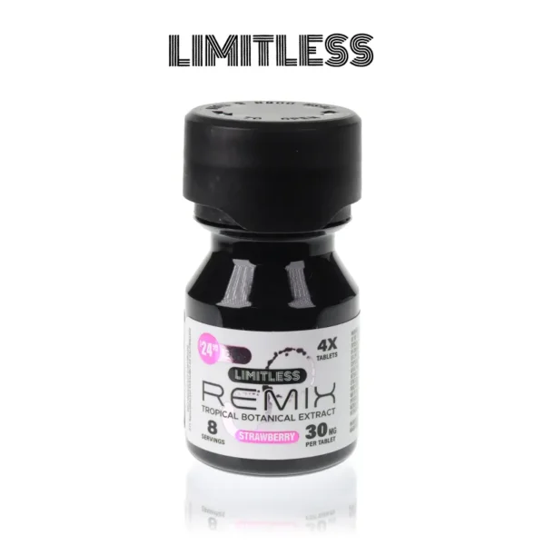 LIMITLESS REMIX TROPICAL BOTANICAL EXTRACT KRATOM TABLETS 30MG/4CT/JAR