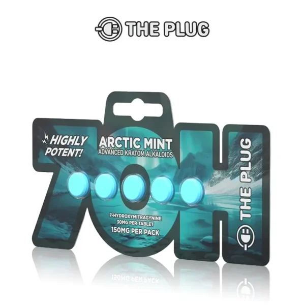 THE PLUG 7 HYDROXY KRATOM TABLETS 30MG/5CT/10PK