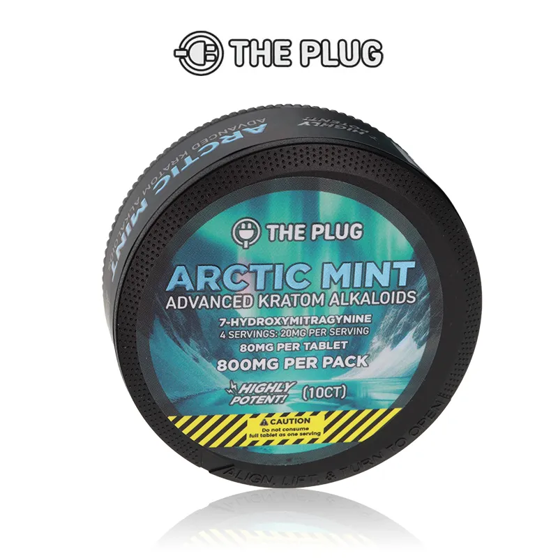 THE PLUG 7 HYDROXY KRATOM TABLETS 80MG/10CT/5PK