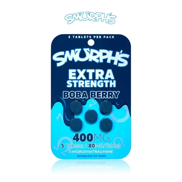 SM℧RPH'S 7 HYDROXY KRATOM TABLETS 80MG/5CT/10PK