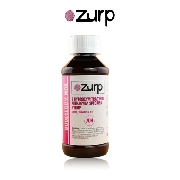 ZURP 7 HYDROXY MIRTAGYNA SPECIOSA KRATOM SYRUP 80MG/1oz/6PK