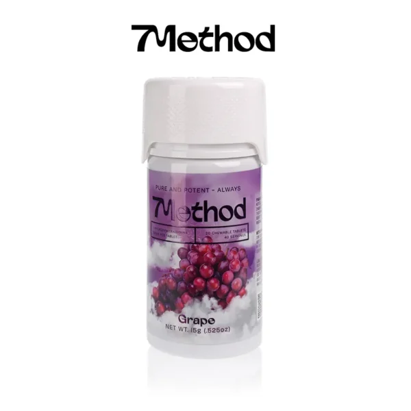7METHOD 7 HYDROXY KRATOM TABLETS 100MG/20CT/JAR