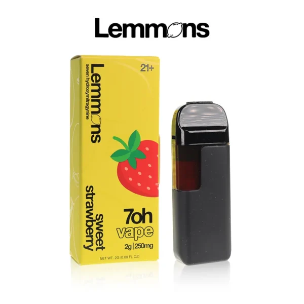 LEMMONS 7 HYDROXY DISPOSABLE VAPE 2GM/6CT/PK