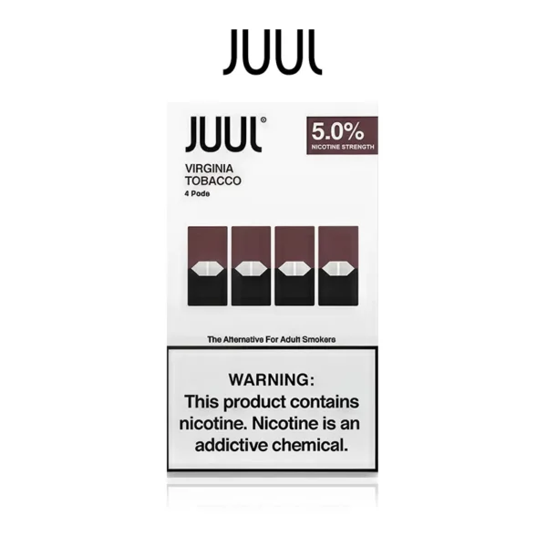 JUUL SALT 5.0% NICOTINE PODS 0.7ML/4CT/8PK