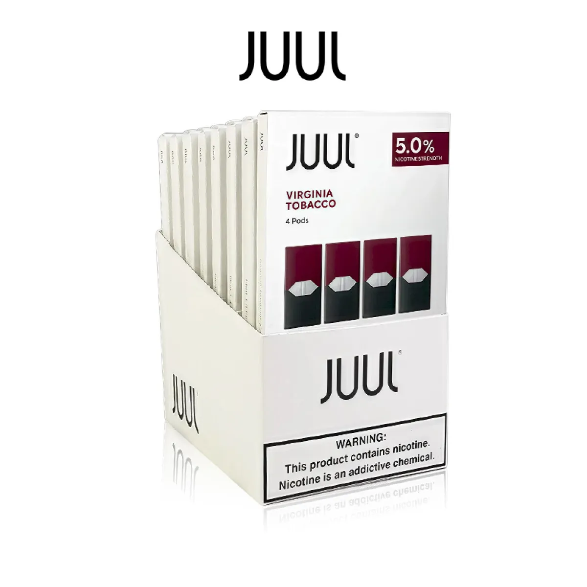 JUUL SALT 5.0% NICOTINE PODS 0.7ML/4CT/8PK - Image 3